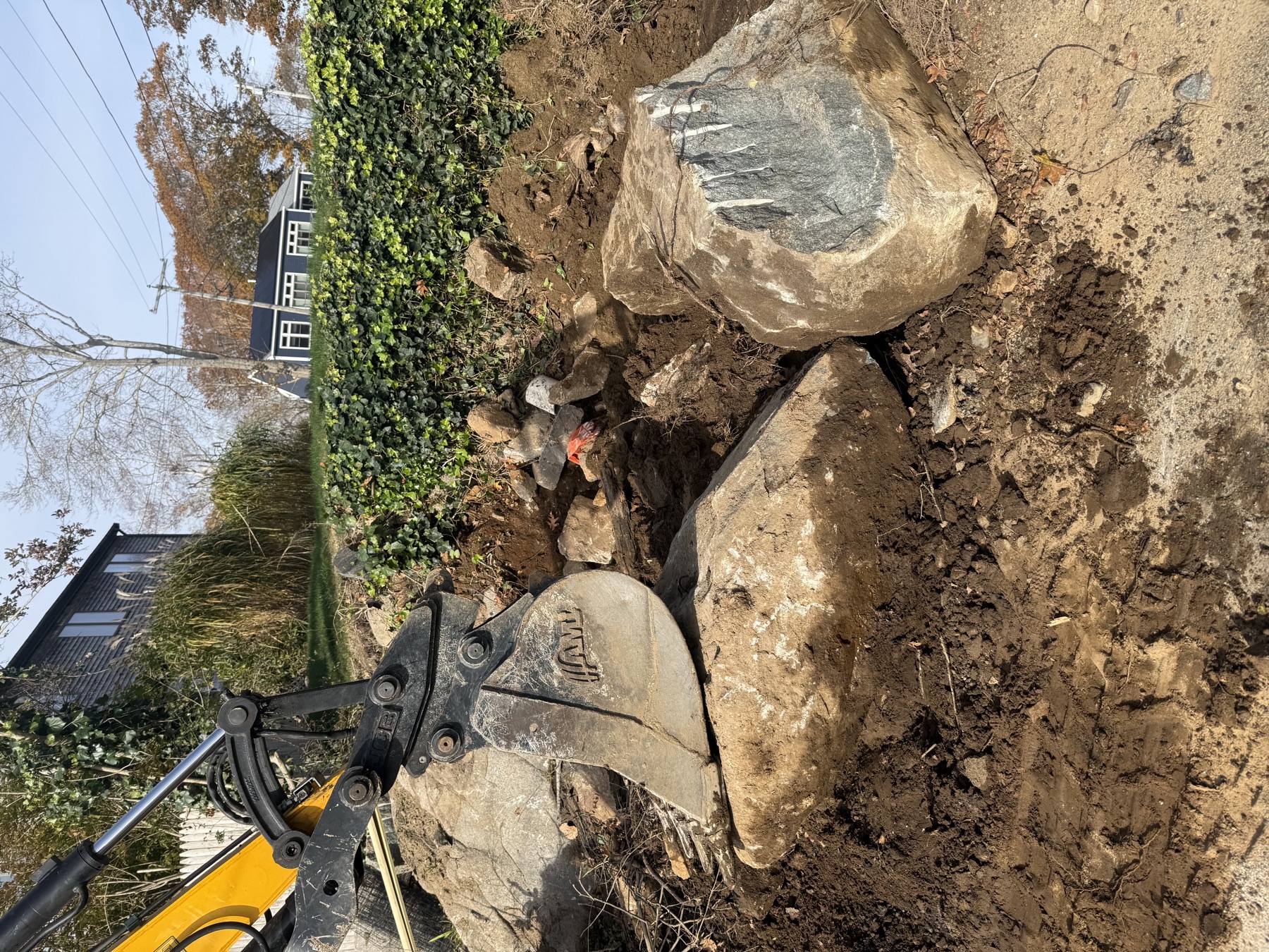 NJL excavation work