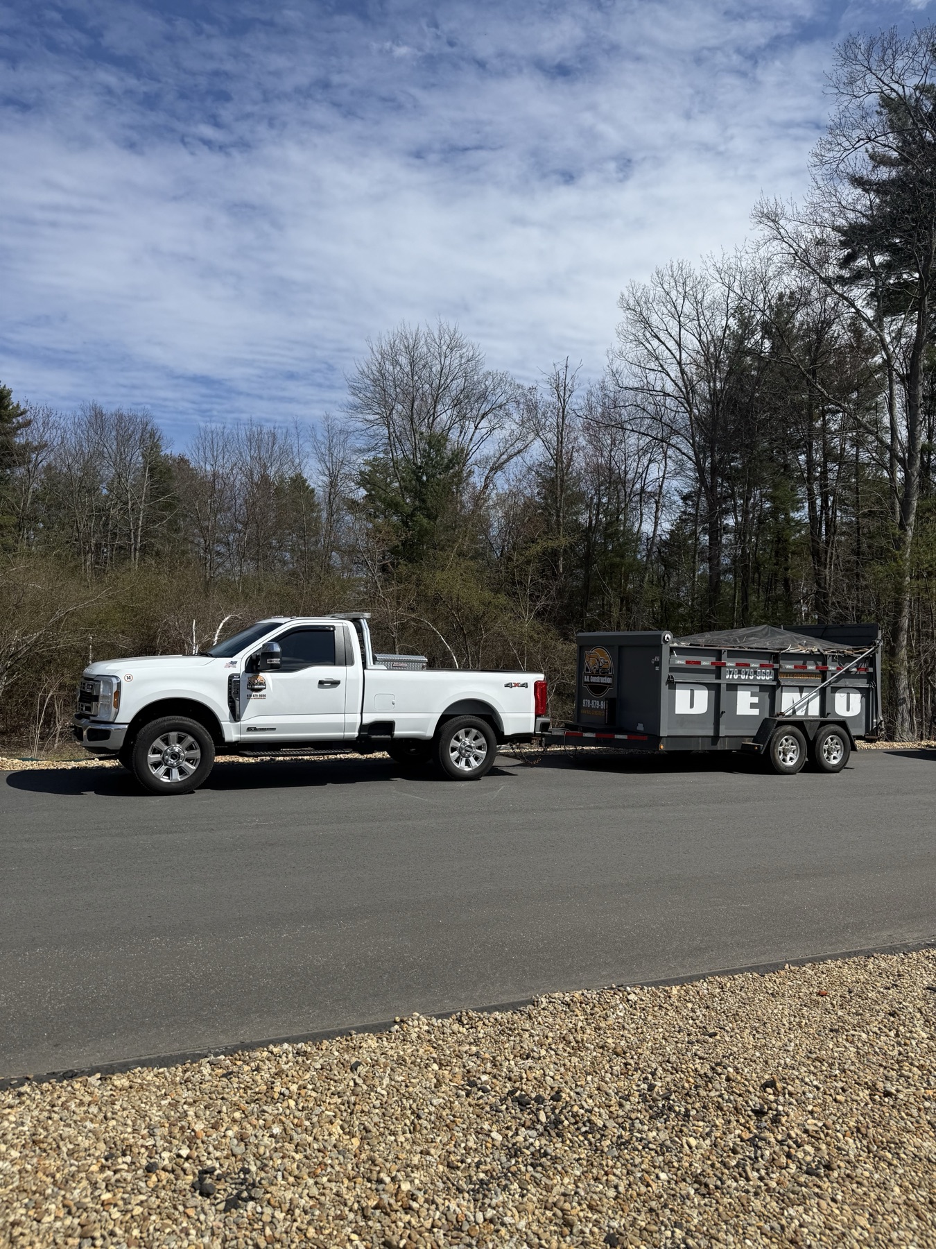 NJL crew on site